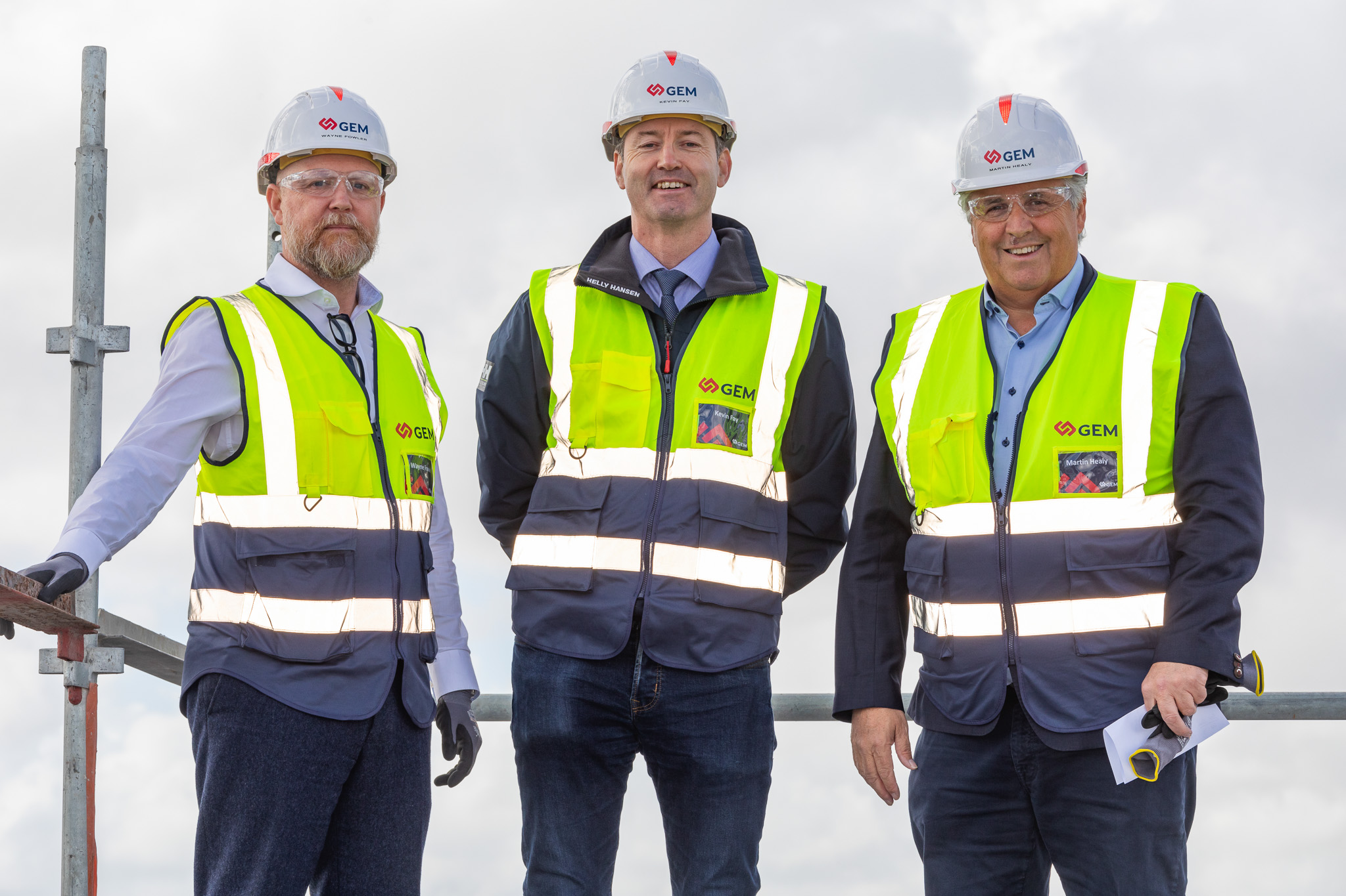 Topping Out Ceremony at Parnell Street